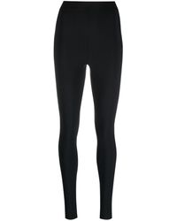 Wardrobe NYC - Elasticated-waist Rear-slit leggings - Lyst