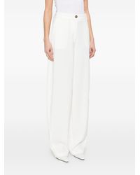 Elisabetta Franchi - Wide Trousers - Lyst