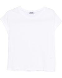 Base London - Cotton Blend T-Shirt - Lyst