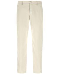 Jacob Cohen - Cotton Blend Trousers - Lyst