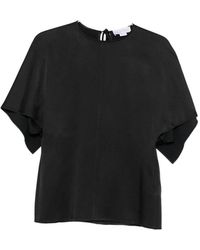 Stella McCartney - Satin Silk Top - Lyst