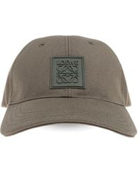 Loewe - Logo Cotton Baseball Cap - Lyst