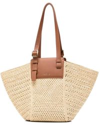 Loewe - Hammock Rafia Cabas Bag - Lyst