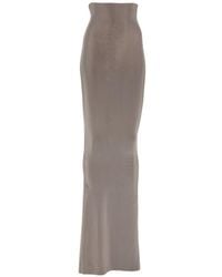 Rick Owens - "Dirt Coda" Long Skirt - Lyst