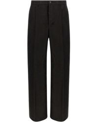 Rick Owens - Pressed-Crease Trousers By - Lyst