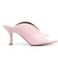 Malone Souliers - Henri Leather Heel Mules - Lyst