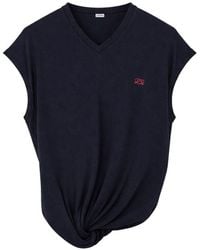 Loewe - Wool V-Necked Sweater - Lyst