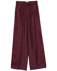 F.R.S For Restless Sleepers - Silk Wide-Leg Trousers - Lyst