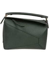Loewe - Puzzle Edge Small Leather Handbag - Lyst