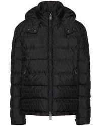 Valentino - Down Jacket With Logo - Lyst