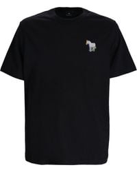 Paul Smith - Crewneck Logo T-Shirt - Lyst