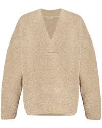 Fear Of God - Overlapped V Neck Sweater - Lyst