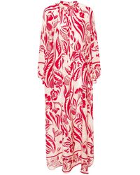 F.R.S For Restless Sleepers - Astrea Floral-print Maxi Dress - Lyst