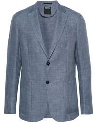 ZEGNA - Giacca Con Logo - Lyst