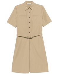 Fendi - Cotton Short Dress - Lyst