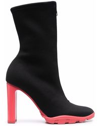 McQueen - Slim Tread Ankle Boots - Lyst
