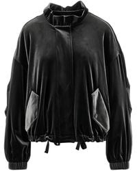 Emporio Armani - Chenille Blouson Jacket - Lyst