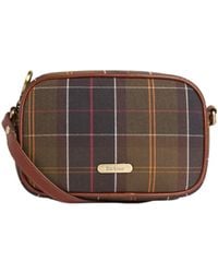 Barbour - Borsa A Tracolla Mini Tartan Daphne - Lyst