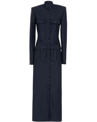 LES FILLES D'EVA - Wool Pocket Dress - Lyst