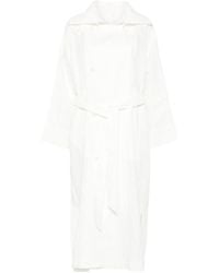 Issey Miyake - Long Coat - Lyst