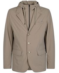 Herno - Nylon Blazer Jacket - Lyst