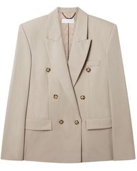 Stella McCartney - Wool Double-Breasted Jacket - Lyst