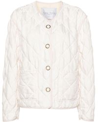 Forte Forte - Quilted Bomber Jacket - Lyst