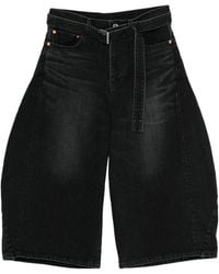 Sacai - Denim Bermuda Shorts - Lyst