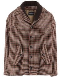 Emporio Armani - Wool Caban Coat - Lyst