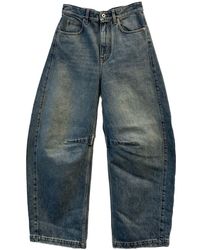 Loewe - Barrel Denim Jeans - Lyst