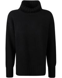 Jucca - Oversized Turtleneck Jumper - Lyst
