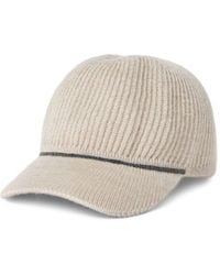 Brunello Cucinelli - Cashmere Baseball Cap - Lyst