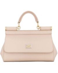 Dolce & Gabbana - Sicily Small Leather Handbag - Lyst