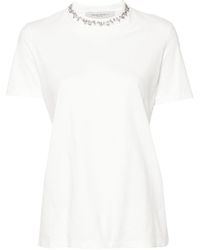 Golden Goose - Crystal-Detail T-Shirt - Lyst