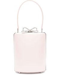 Self-Portrait - Leather Bucket Bag - Lyst
