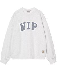 Carhartt - Logo Cotton Sweatshirt - Lyst