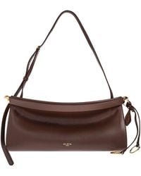 Alaïa - Le Click East West Medium Leather Shoulder Bag - Lyst