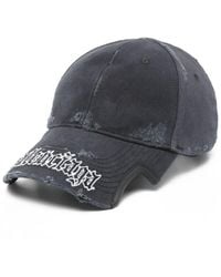 Balenciaga - Letter Script Cap - Lyst