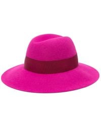 Borsalino - Claudette Shaved Felt Fedora Hat - Lyst