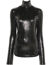 Isabel Marant - Joyela Shiny High-Neck Top - Lyst