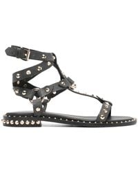 Ash - Pulp Studded Leather Sandals - Lyst