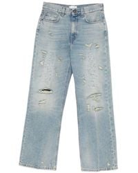 Haikure - Winny Wide-Leg Denim Jeans - Lyst