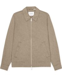 Les Deux - Como Coach Slub Jacket - Lyst