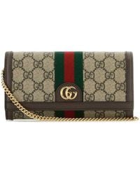 Gucci - Poortafoglio Con Catena Ophidia- Donna - Lyst