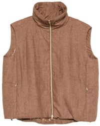 Herno - Nylon Zipped Vest - Lyst
