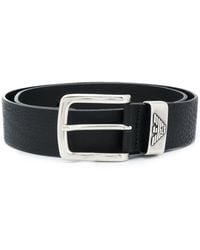 Emporio Armani - Leather Belt - Lyst