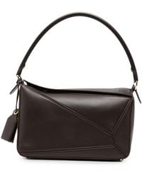 Loewe - Puzzle Featherlight Medium Leather Handbag - Lyst