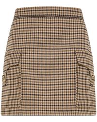 Seventy - Mini Skirt With Pockets By - Lyst