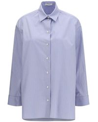 The Row - Sisilia Cotton Shirt - Lyst