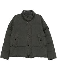 Stone Island - Nylon Short Down Jacket - Lyst
